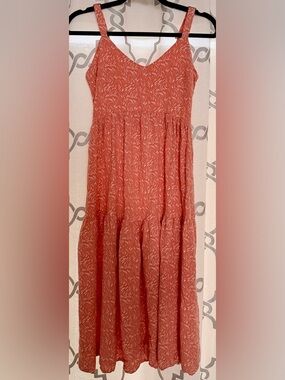 Maurices Coral Print Dress